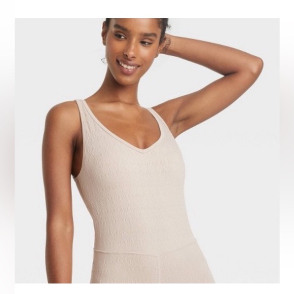 Women's Textured Seamless Bodysuit - JoyLab™ Silver M - Picture 2 of 10